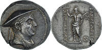 Tetradrachm Baktrian Kingdom, Anthimachus I, Silver, NGC, AU 5/5 -
