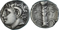 Didrachm Kyrenaica, Magas, Kyrene, Silver, BMC:242 -