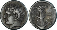 Didrachm Kyrenaica, Magas, Kyrene, Silver, BMC:249 -