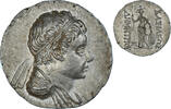 Tetradrachm Baktrian Kingdom, Demetrios II, Silver, NGC, Ch AU -