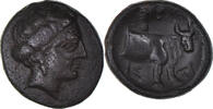 Æ Coin, Euboia, Histiaia, Bronze, HGC:4-1535 -
