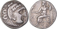 Drachm Coin, Kingdom of Macedonia, Antigonos I Monophthalmos -