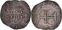 Portugal Cruzado Coin, João IV, Lisbon, Silver -