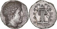 Tetradrachm Chalkidian League, Olynthos, Silver, NGC -