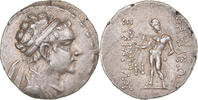 Tetradrachm Baktrian Kingdom, Eukratides II, Silver -