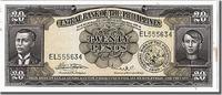 Philippines 20 Pesos Banknote, KM:137c -