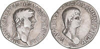 Cistophorus Asia Minor, Claudius with Agrippina II, Ephesos, Silver -