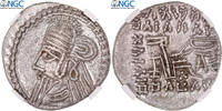Drachm Coin, Parthia (Kingdom of), Osroes II, Ekbatana, graded, NGC -