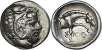 Hemidrachm Coin, Thessaly, Skotussa, Silver -