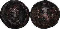 Follis Coin, Valentinian II, Antioch, Bronze -