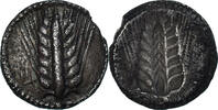 1/3 nomos Coin, Lucania, Metapontion, Silver -