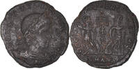 Follis Coin, Constantine II, Antioch, Bronze -