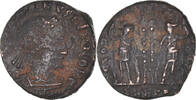 Follis Coin, Constantine II, Heraclea, Bronze -