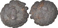 Follis Coin, Honorius, Kyzikos, Bronze -