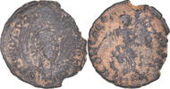Follis Coin, Honorius, Kyzikos, Bronze -