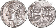 Denarius Baebia, Rome, Silver, Crawford:236/1a -