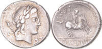 Denarius Coin, Crepusia, Rome, Silver, Crawford:361/1c -