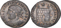 Follis Coin, Constantine II, Thessalonica, Bronze -