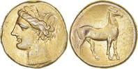 Stater Zeugitana, Carthage, Electrum -