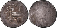 Cambodia 2 Pe, 1/2 Fuang Coin, Norodom I, Silver -