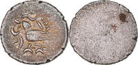 Cambodia 2 Pe, 1/2 Fuang Coin, Norodom I, Silver -