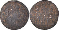 Follis Coin, Constantine II, Antioch, Bronze -