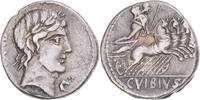 Denarius Coin, Vibia, Rome, Silver, Crawford:342/5 -