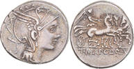 Denarius Coin, Claudia, Rome, Silver, Crawford:299/1 -