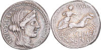 Denarius Coin, Marcia, Rome, Silver, Crawford:360/1 -