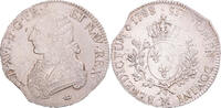 France Ecu aux branches d'olivier Coin, Louis XVI, Toulouse, flan clippé -