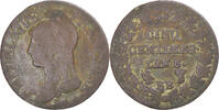 France 5 Centimes Coin, Dupré, Strasbourg, Copper -