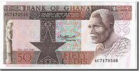 Ghana 50 Cedis Banknote, KM:22b -