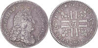 France 1/4 Ecu aux 8 L Coin, Louis XIV, Metz, réformé -