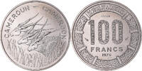 Cameroon 100 Francs Coin, Paris, ESSAI, Nickel, KM:E16 -