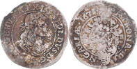 Hungary 6 Krajczar Coin, Leopold I, Kremnitz, Silver, KM:164 -