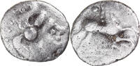 Denier Coin, Aulerci Cenomani, Le Mans, Silver -