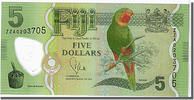 Fiji 5 Dollars Banknote, KM:115 -