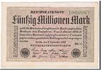 Germany 50 Millionen Mark Banknote, KM:109c -