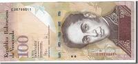 Venezuela 100 Bolivares Banknote, 2009-09-03, KM:93c -