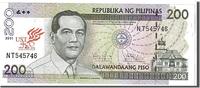 Philippines 200 Piso Banknote, KM:203a -