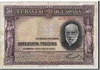 Spain 50 Pesetas Banknote -