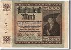 Germany 5000 Mark Banknote, KM:81d -