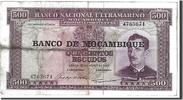 Mozambique 500 Escudos Banknote, KM:110a -