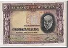 Spain 50 Pesetas Banknote, KM:88 -