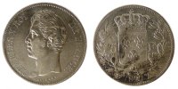 France 5 Francs Coin, Charles X, Paris, Silver, Gadoury:644 -