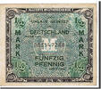 Germany 1/2 Mark Banknote, KM:191a -