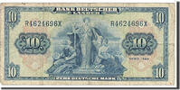 GERMANY - FEDERAL REPUBLIC 10 Deutsche Mark Banknote -