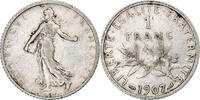 France Franc Semeuse, Paris, Silver, Gadoury:467, KM:844.1 -