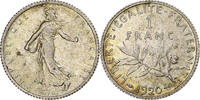 France Franc Semeuse, Paris, Silver, KM:844.1, Gadoury:467 -