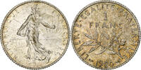France Franc Semeuse, Paris, Silver, KM:844.1, Gadoury:467 -